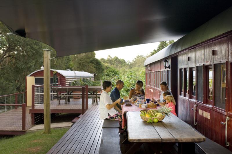 Glass House Mountains Ecolodge Exterior foto